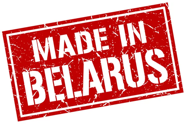 Tillverkad i Belarus stämpel — Stock vektor
