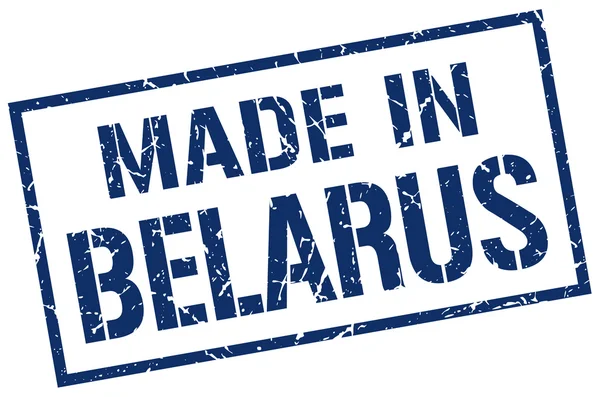 Fabriqué en timbre Belarus — Image vectorielle