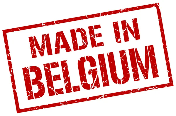 Hergestellt in Belgien — Stockvektor