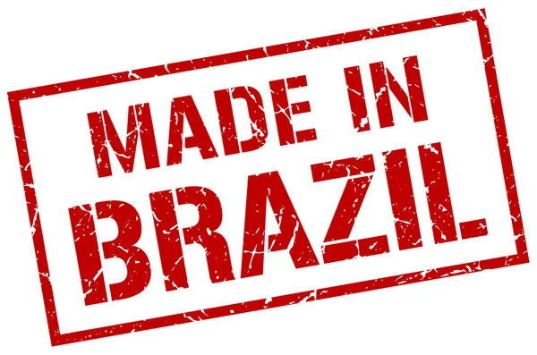 Brezilya pulundan yapılmış. — Stok Vektör