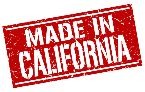 Made in California stamp — Stock Vector