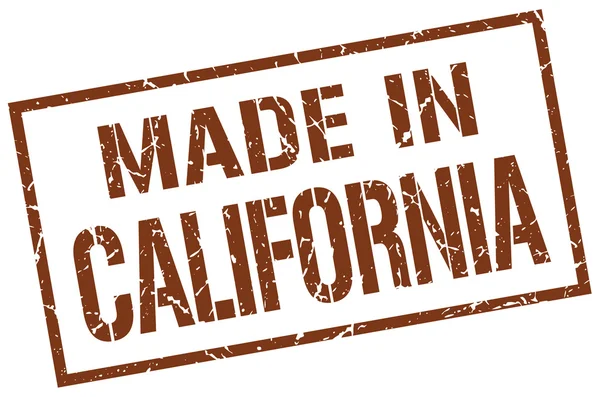 Made in California stamp — Stock Vector