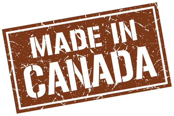 Made in Canada stamp — Stock Vector