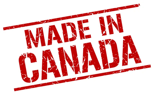 Made in Canada stamp — Stock Vector