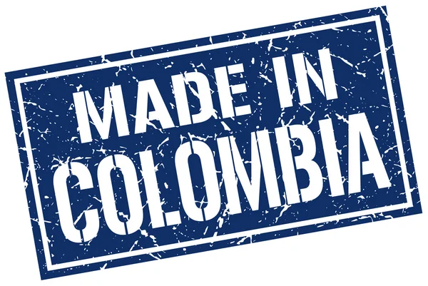 在哥伦比亚邮票 — 图库矢量图片