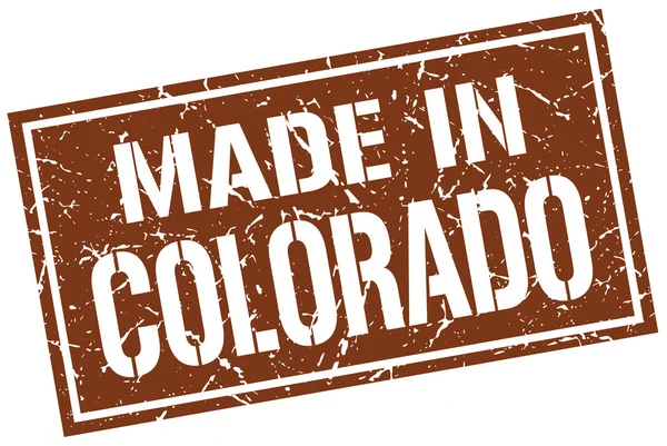 Made in Colorado stamp — Stock Vector