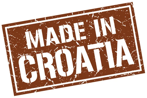 Made in Croatia stamp — Stock Vector