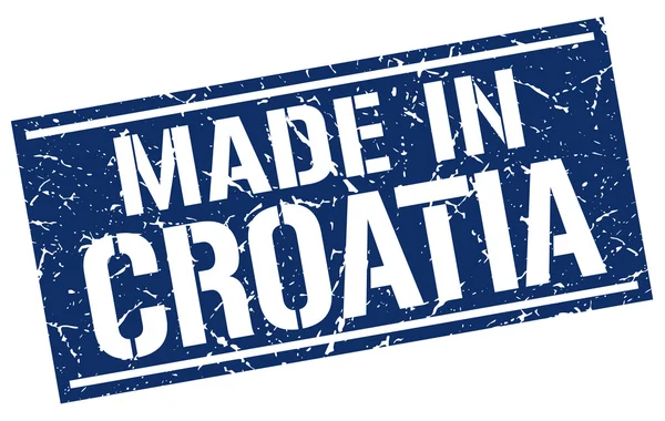 Made in Croatia stamp — Stock Vector