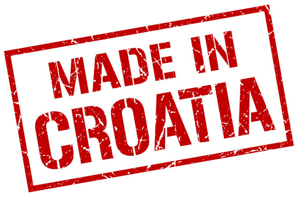 made in Croatia stamp