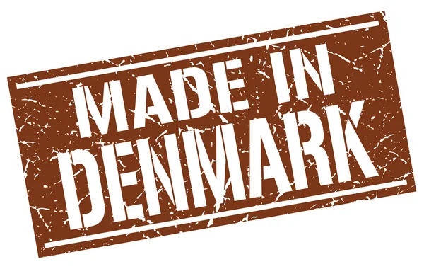 Made in Denmark stamp — Stock Vector