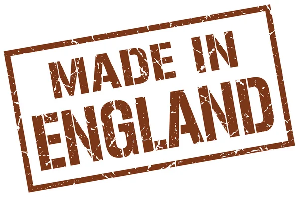 Made in England Briefmarke — Stockvektor