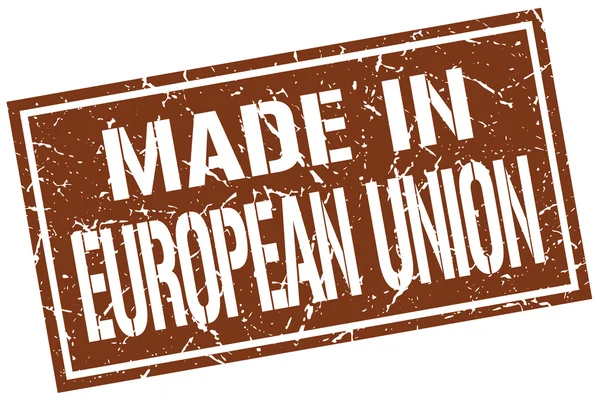 欧州連合の切手で作られました — ストックベクタ