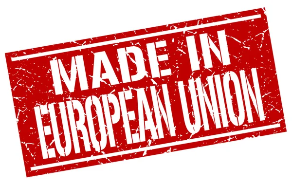 Made in european union stamp — Stock Vector