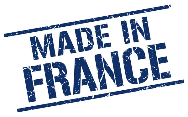 Hergestellt in Frankreich Briefmarke — Stockvektor