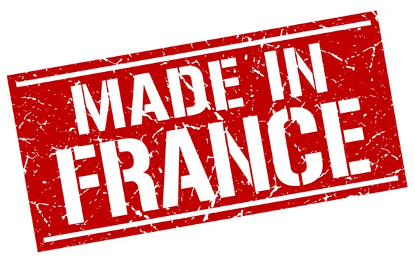 Sello hecho en Francia — Vector de stock