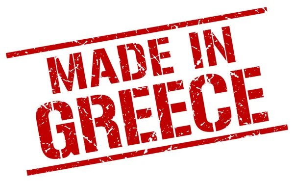 Made in Greece stamp — Stock Vector