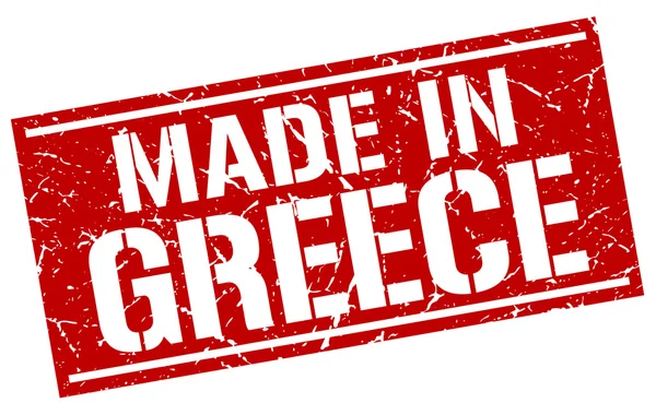 Made in Greece stamp — Stock Vector