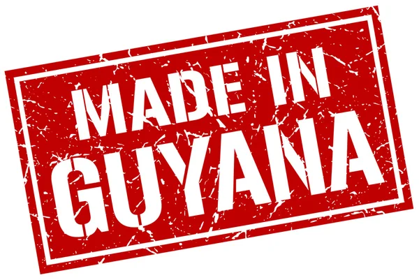 Made in Guyana stamp — Stock Vector