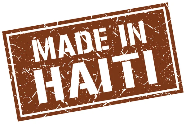 Fabriqué en Haïti timbre — Image vectorielle