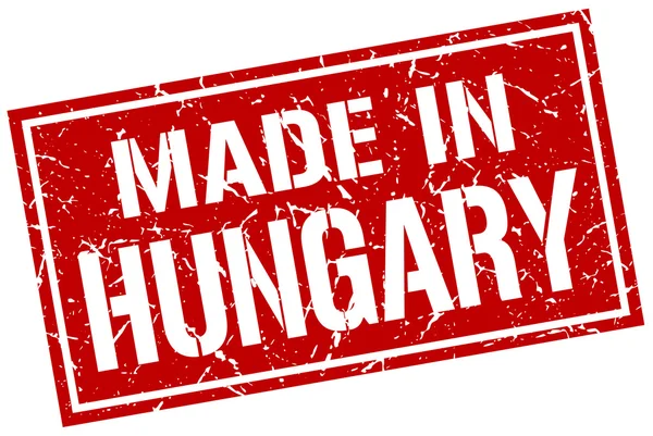 Зроблено на угорській марці — стоковий вектор
