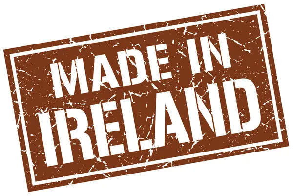 Made in Ireland stamp — Stock Vector