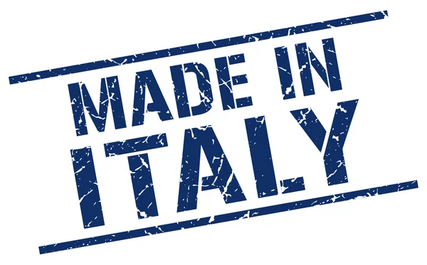 Made in Italy stamp — Stock Vector