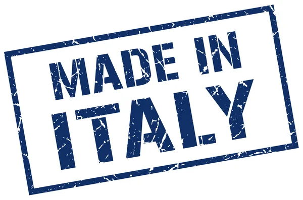 Timbro made in italy — Vettoriale Stock