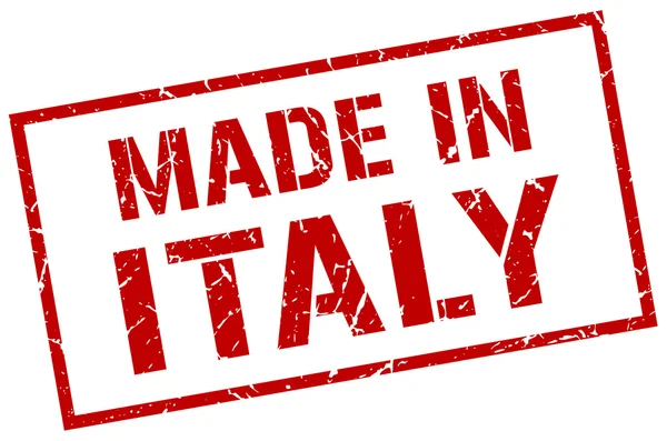 Made in Italy stamp — Stock Vector