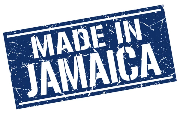 Gemaakt in jamaica stempel — Stockvector