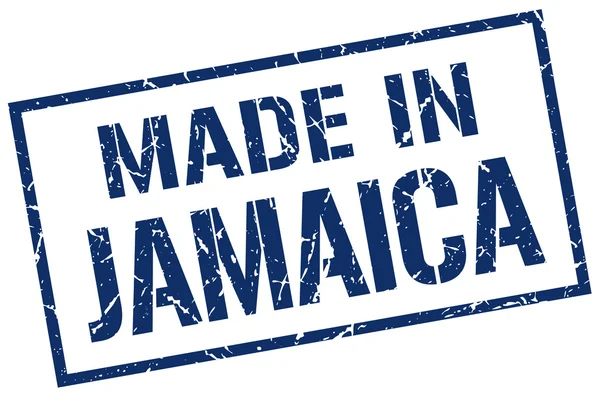 Hergestellt in Jamaica-Marke — Stockvektor