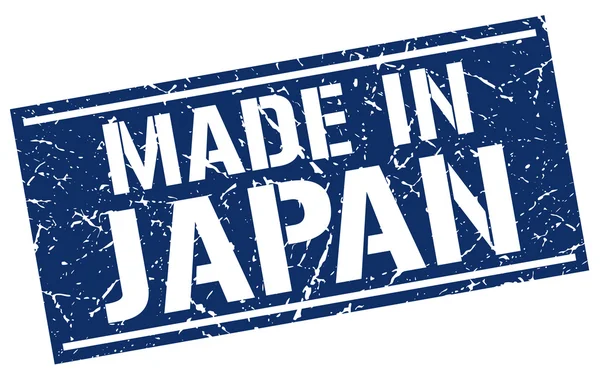Κατασκευασμένο με σφραγίδα japan — Διανυσματικό Αρχείο