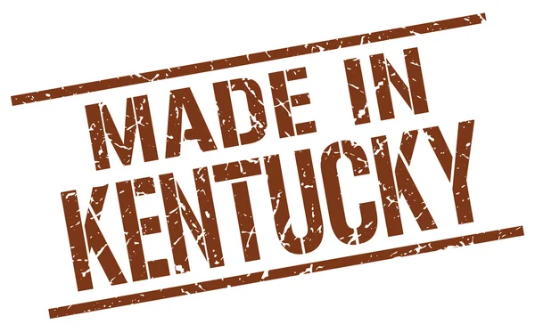 Hecho en Kentucky sello — Vector de stock