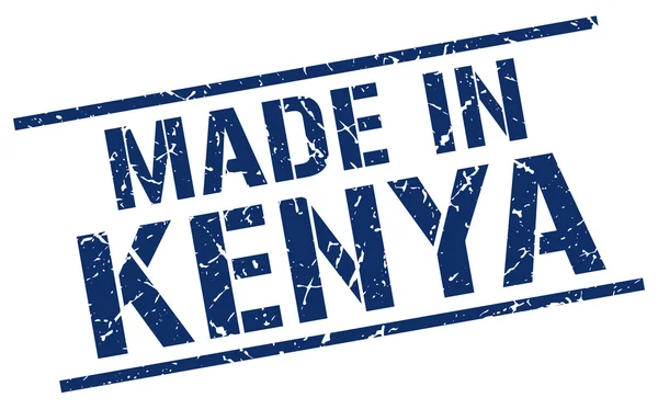 Gemaakt in Kenia stempel — Stockvector