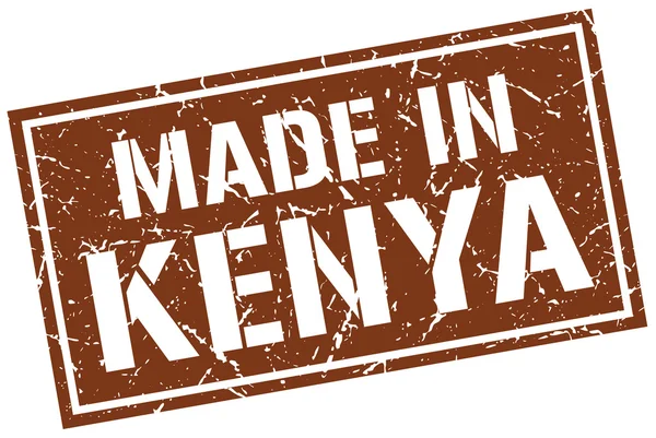 Feito em carimbo kenya —  Vetores de Stock