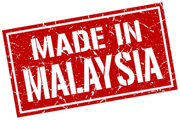 Made in Malaysia stamp — Stock Vector