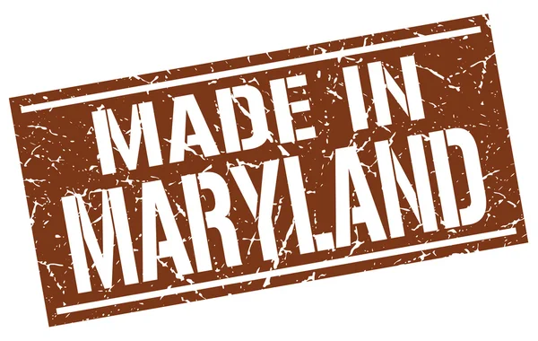 Made in Maryland stamp — Stock Vector