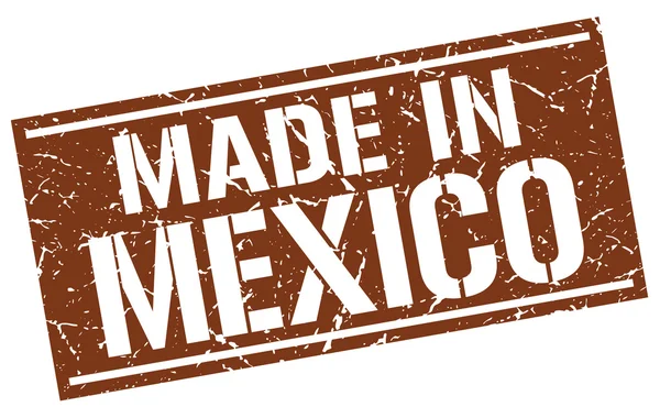 Gemaakt in mexico stempel — Stockvector