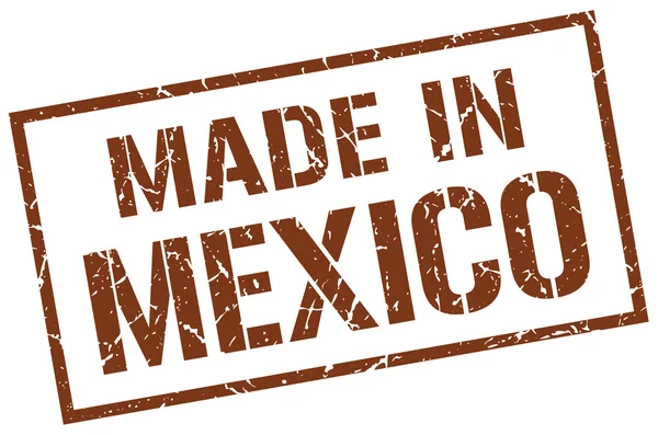 Făcut în Mexic timbru — Vector de stoc