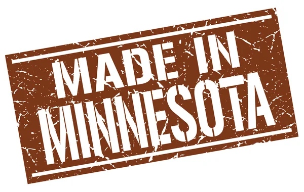 Made in Minnesota stamp — Stock Vector