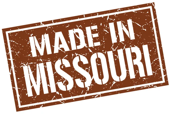 Made in Missouri stamp — Stock Vector