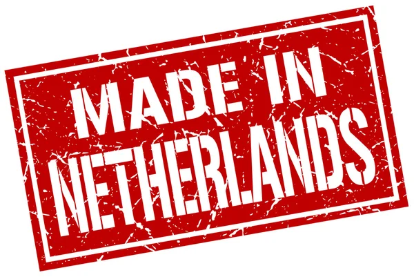 Gemaakt in Nederland stempel — Stockvector