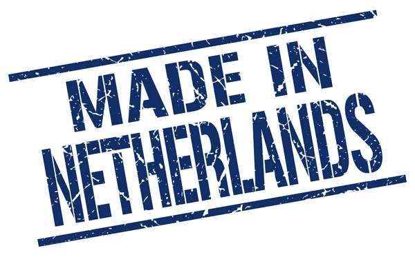 Realizzato in Paesi Bassi timbro — Vettoriale Stock
