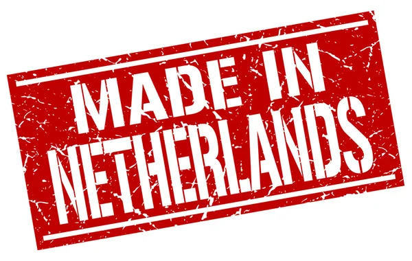 Realizzato in Paesi Bassi timbro — Vettoriale Stock