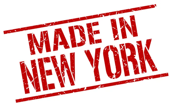 Made in New York stamp — Stock Vector