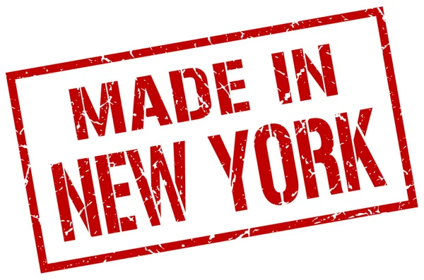 Made in New York stamp — Stock Vector