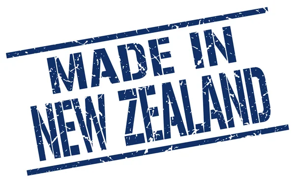 Hecho en Nueva Zelanda sello — Archivo Imágenes Vectoriales