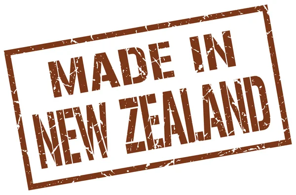 Made in New Zealand stamp — Stock Vector