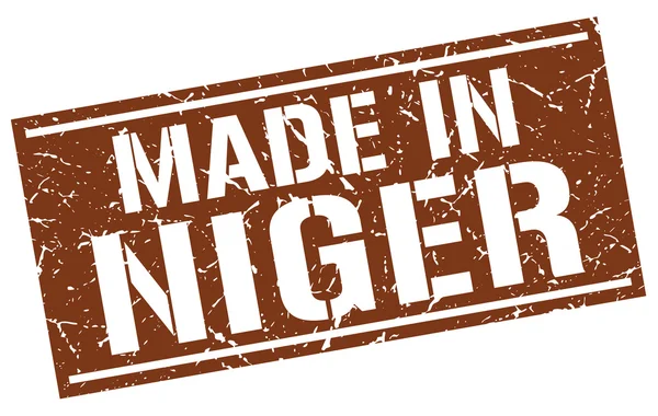 W Nigrze pieczęć — Wektor stockowy