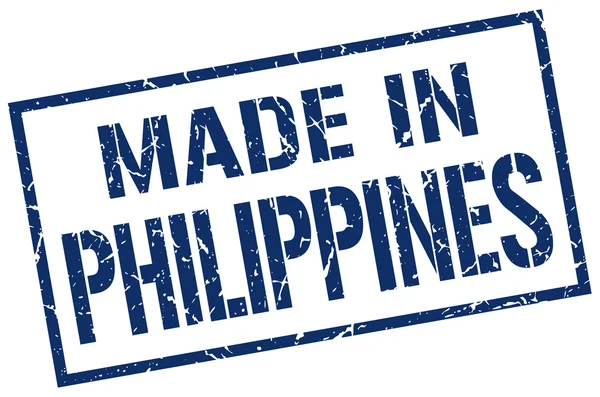 Fabriqué en philippines timbre — Image vectorielle