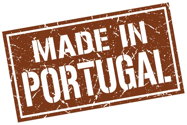 Gemaakt in portugal stempel — Stockvector